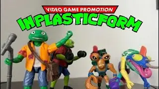 Opening and looking at the Tales of the Teenage Mutant Ninja Turtles and Mutants Unleashed figures