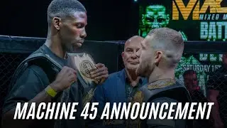 STEVIE LEE v TAZ MAKAWA BROADCAST FIGHT ANNOUNCEMENT - #MACHINE45