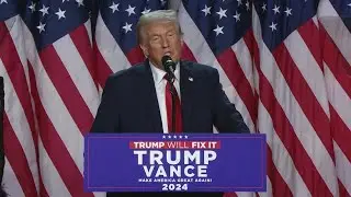 Donald Trump declares victory in 2024 presidential election vs. Kamala Harris