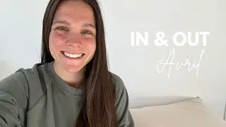 Avril minimaliste : Nouveaux objets 🆕 et objets en moins ➖ dans notre maison 🏡