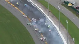 NASCAR Crashes, Spins,  From Daytona 7/7-9/2019
