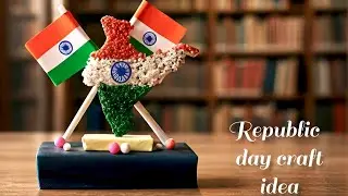 How to make Indian flag with paper // Republic day Flag making // Republic day craft ideas 