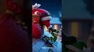 Santa Stuck in Chimney Again | Cute Elf & Santa