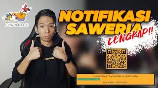 DONATION NOTIFICATION TUTORIAL USING SAWERIA.CO