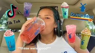 TRYING DUTCH BROS DRINKS FROM TIK TOK **they were good**