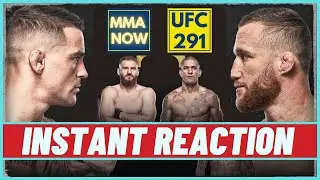 UFC 291: Poirier vs. Gaethje 2 | Moreno vs Pantoja 2| RESULTS & INSTANT Reaction | Hindi