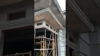Luxury home window canopy profile design