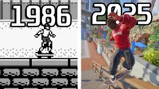 Evolution of Skateboard Games (1986-2025)