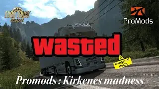 ETS 2 | Death Road (Kirkenes Quarry) on Promods