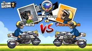 Hill Climb Racing 2 - BOSS lvl Nerd Police Superbike / Team Chest lvl 48