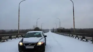 A winter drive through the Chernobyl Zone