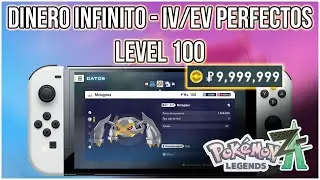 Cómo MODIFICAR la PARTIDA de POKÉMON LEGENDS Z-A en SWITCH – DINERO, NIVELES, ITEMS con PKHeX
