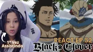 REACT BLACK CLOVER EP 52 DUBLADO |  CAPIT&Atilde;O YAMI DESCONFIA DO CAPIT&Atilde;O WILLIAM DO ALVORECER DOURADO