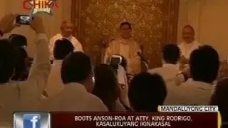 Boots Anson-Roa at Atty. King Rodrigo, kasalukuyang ikinakasal