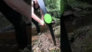 You won&rsquo;t believe the GOLD hiding in this river! #goldprospecting #goldennugget #goldpanning