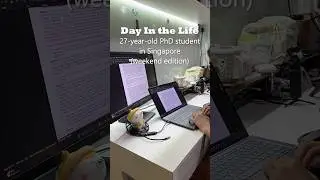 Life of a PhD student in Singapore (weekend edition) #dayinmylife #phdlife #lifeinsingapore