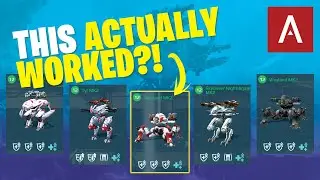War Robots &mdash; Больница мечты, ангар, где есть только роботы-лекари. Эпизод 61. Геймплей WR Max.