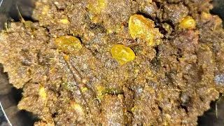 स्वादिष्ट और सेहत से भरपूर हल्दी और अदरक वाला हलवा 🧿😋 #streetfood  #youtubeshorts #trending #shorts 