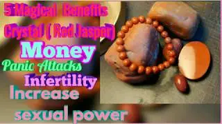 Red Jasper, पैसा मे लाभ , दिमागी  बीमारी, बाँझपन, सम्भोग  शक्ति, रक्त विकार,  Detox Mind and Body,