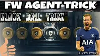 Fw agent black ball trick || pes mobile 18