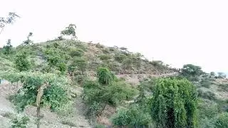 በኮንሶ ዞን ኬና ወረዳ ካሻሌ ቀበሌ ህዝብ እየተሠራ ያለ የመንገድ ልማት።