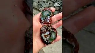 Cutting 6 tons of Moroccan agate. Episode #35 #crystals #agates #agate