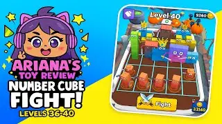👉 Number Cube Fight! Epic Levels 36-40 | Fun Kids Gameplay 🎮✨