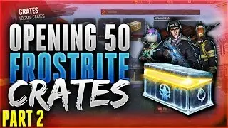 OPENING 50 FROSTBITE CRATES  #2 | H1Z1