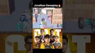 Jonathan 1v3 Clutch 🤯🔥 #shorts #jonathangaming #jonathan #youtubeshorts #bgmi