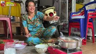 Xuyến Buổi Sáng Trổ Tài Nấu Món Tôm Ngon Lành Tẩm Bổ 