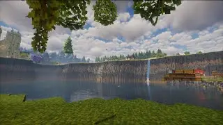 Building a Water Wheel House in Minecraft!