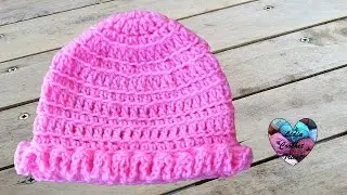 Bonnet bébé crochet wiggly crochet / Gorrito bebe crochet