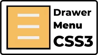 CSS Tricks - Drawer Menu in CSS Checkbox
