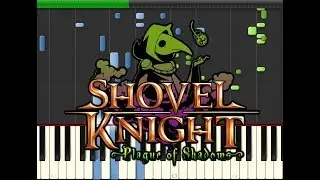 Shovel Knight Plague of Shadows - Tango of the Troupple King (Piano)