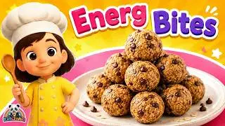 Energy Bites for Kids | Easy No-Cook Snack Recipe | Fun Lunchbox Treats by KidsZonia Official