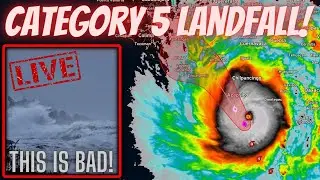 🔴BREAKING - Category 5 Hurricane Otis Expected At Landfall! Live Weather Updates...