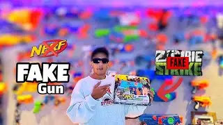 NERF FAKE GUN  | pistola CHINA | [REVIEW] en ESPA&Ntilde;OL 