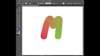 Giving 3D effect to the letter with a Blend Tool in a minute in Adobe Illustrator
