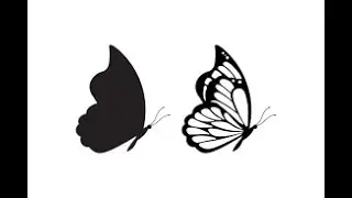 the blacked one and the silhouette one