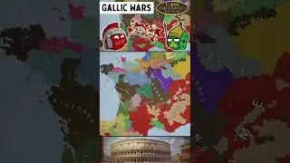 Roman Empire Conquer Gaul 💪💥⚔️ #romanempire #gallicwar #aoh2mod