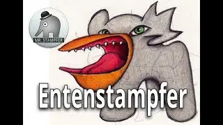 Entenstampfer mit viel Gelaber I Spontan Kritzeln #03