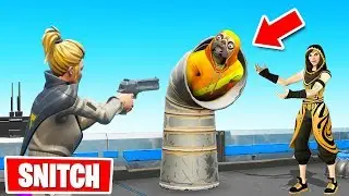 SNITCH to SURVIVE in Fortnite Hide & Seek!
