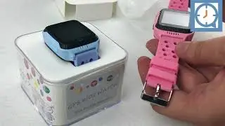 Детские умные GPS часы GW500S с фонариком и камерой