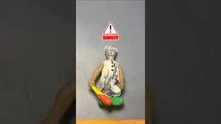 🔴Granny Clay Art #sculpting #plasticine #clayart #granny