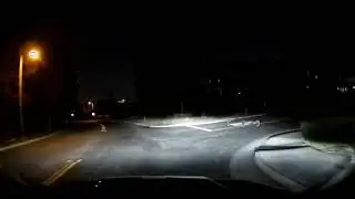 Easy Fleet GPS AI SafetyCam - Harsh Turn at Night