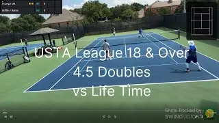 USTA League | 2024 | Dallas | Men 4.5 18 & Over | Oak Creek vs Life Time | Doubles 2