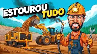 DEU TUDO ERRADO NA MINA&hellip; 😡💥- Gold Mining Simulator