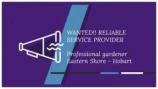 Wanted - Gardener!
