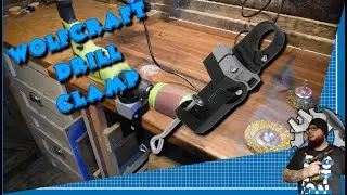 Testing the Wolfcraft Universal Drill Clamp and Review