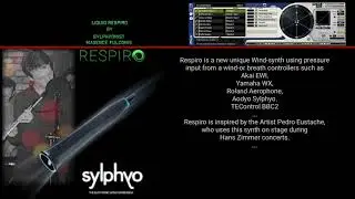 Respiro VST ◉  Maxence Fulconis ◉ Sylphyo wind-controller